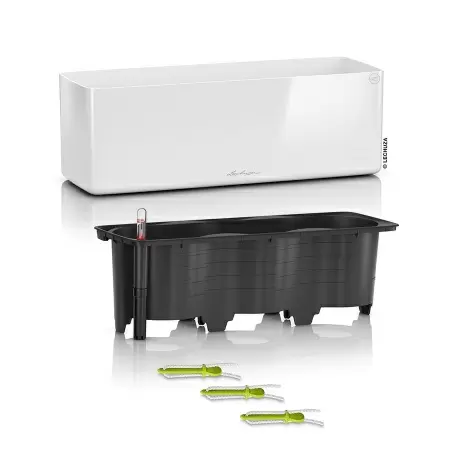 Кашпо Lechuza Cube Glossy Triple