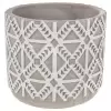 Керамическое кашпо Tracery Керамическое кашпо Tracery