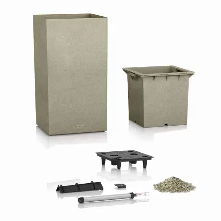 Кашпо Lechuza Canto Stone high