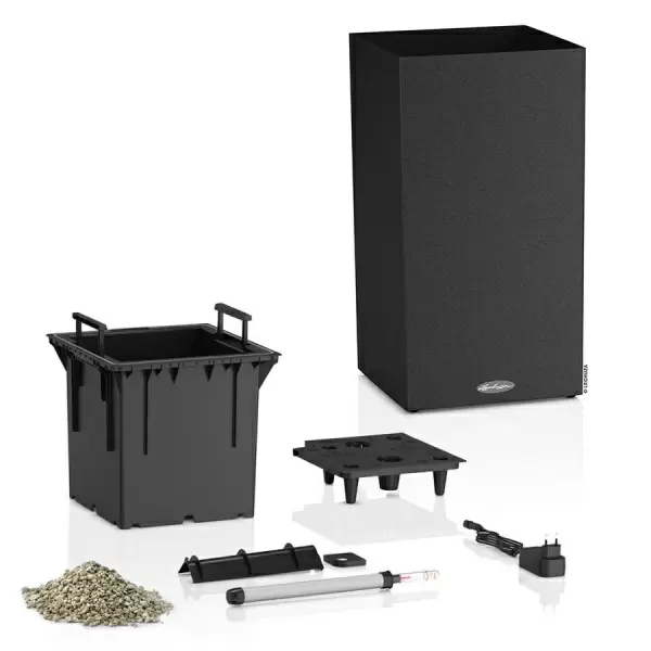 Кашпо Lechuza Canto Stone LED high Кашпо Lechuza Canto Stone LED high