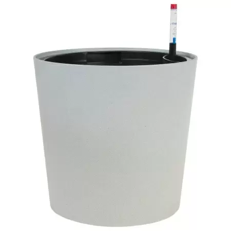 Пластиковое кашпо с автополивом Cylinder Stone