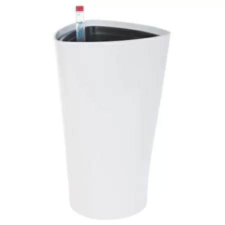 Пластиковое кашпо с автополивом Crater Silk