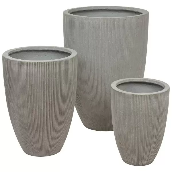 Большой горшок вазон Sandy Cement