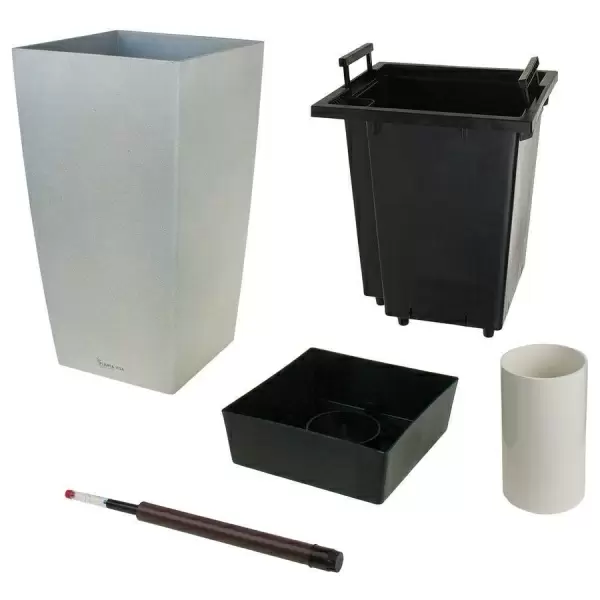 Пластиковое кашпо с автополивом Conic Stone Пластиковое кашпо с автополивом Conic Stone