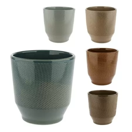 Кашпо вазон из керамики Dendrobium