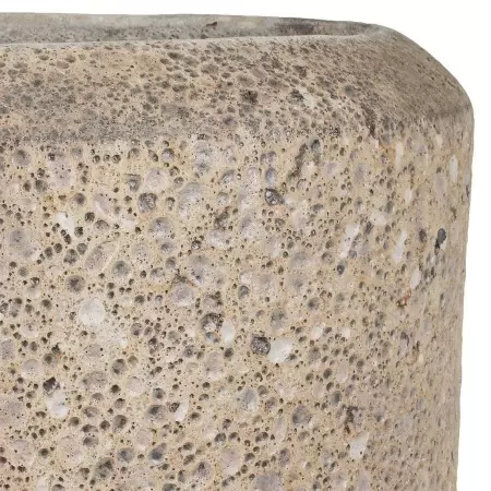 Вазон высокий S-white 