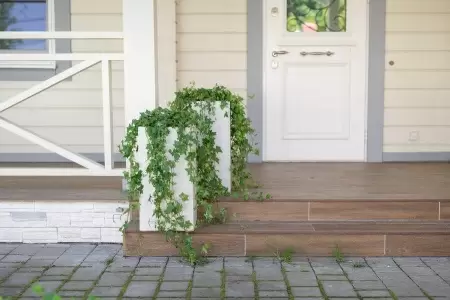 Цветочный горшок Pote-white Column