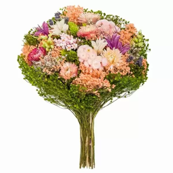 Стабилизированный букет Фантазия розовый