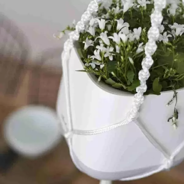Подвеска макраме для Lechuza Yula Pot Подвеска макраме для Lechuza Yula Pot