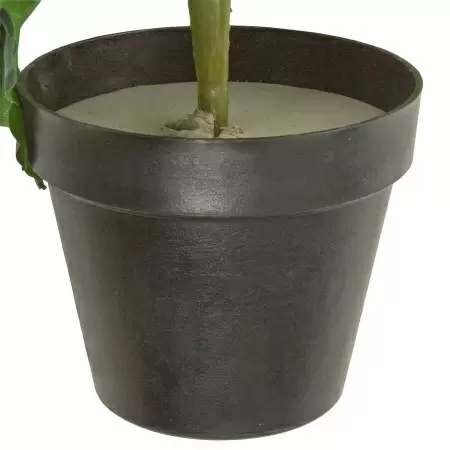 Герань в кашпо искусственная