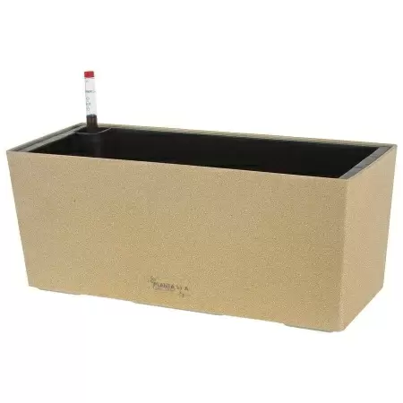 Пластиковое кашпо с автополивом Balcony Stone