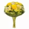 Стабилизированный букет Гарден желтый