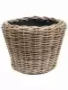 Кашпо из ротанга