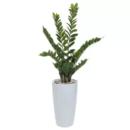 Растение искусственное Замиокулькас в горшке Vase Rib