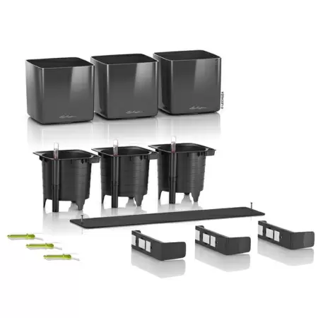 Кашпо Lechuza Cube Glossy