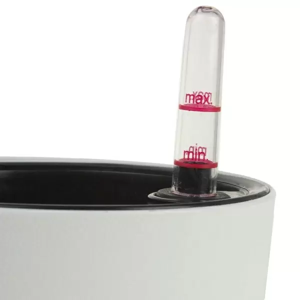 Пластиковое кашпо с автополивом Round Matt