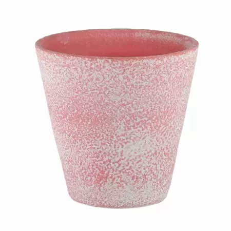 Керамическое кашпо Pink fury