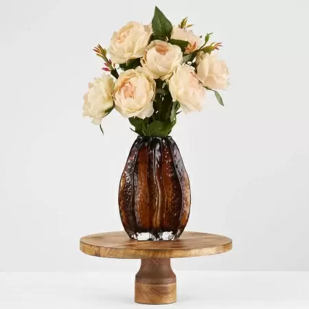 Стеклянная ваза Рубеллит