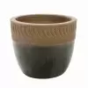 Горшок для цветов Ceramic Grooved 