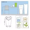 Кашпо Lechuza Cubico Premium Кашпо Lechuza Cubico Premium