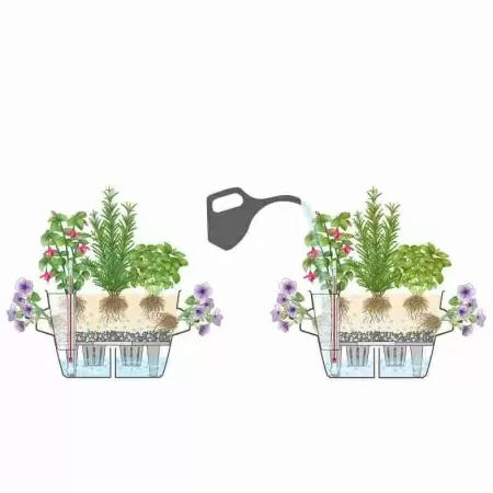 Кашпо Lechuza Cascada Color Кашпо Lechuza Cascada Color