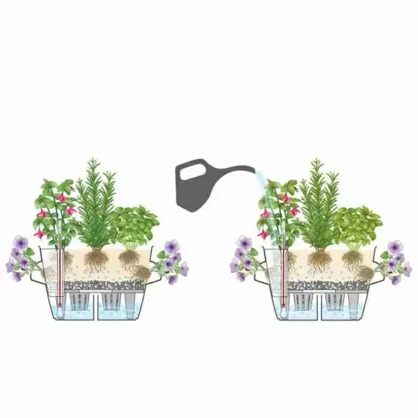 Кашпо Lechuza Cascada Color Кашпо Lechuza Cascada Color