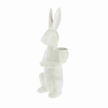 Декоративная фигура Кролик с корзиной