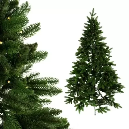 Ель искусственная с лампочками 