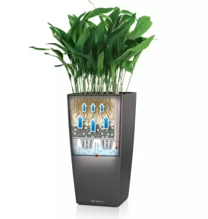 Кашпо Lechuza Cubico Premium