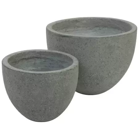 Большой уличный горшок Sandy Cement