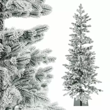 Ель искусственная заснеженная Тикко