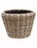 Кашпо из ротанга