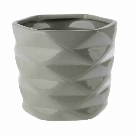 Керамическое кашпо Pastel Rhombus