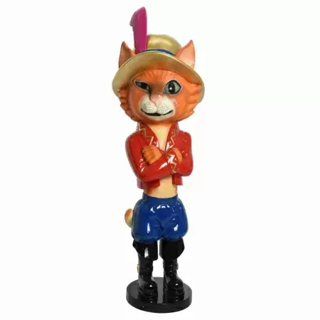 Высокая декоративная фигура Кот в сапогах