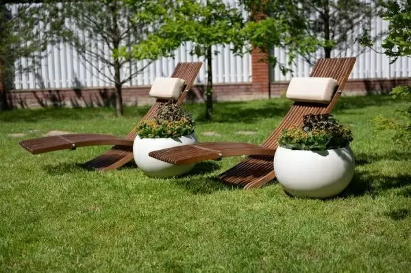 Горшок для цветов Pote-white Ball