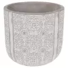 Керамическое кашпо Tracery