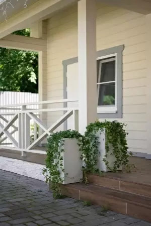 Цветочный горшок Pote-white Column