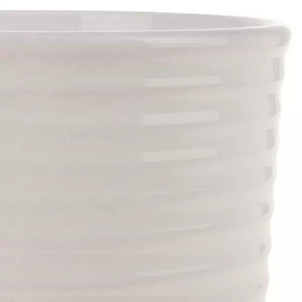 Горшок из керамики Волна