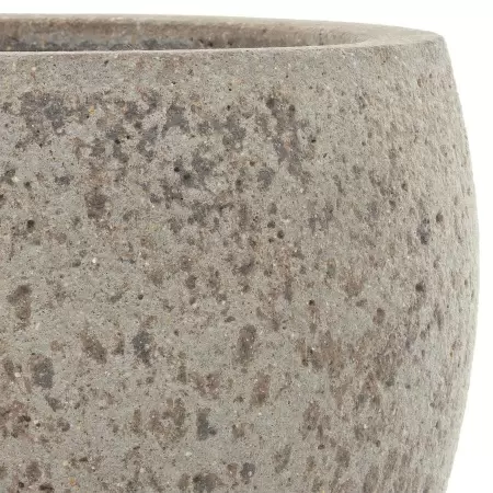Большой цветочный горшок Plain stone Round
