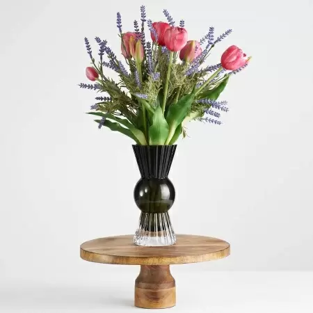 Стеклянная ваза Конфета