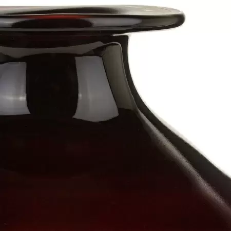 Стеклянная ваза бутылочная Грауле