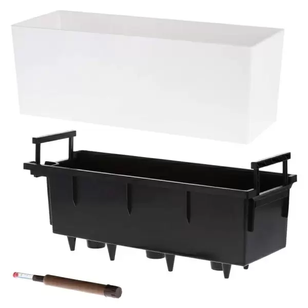 Пластиковое кашпо для балкона VITA Matt