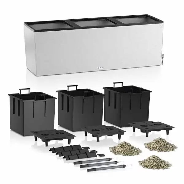 Кашпо Lechuza TRIO Stone