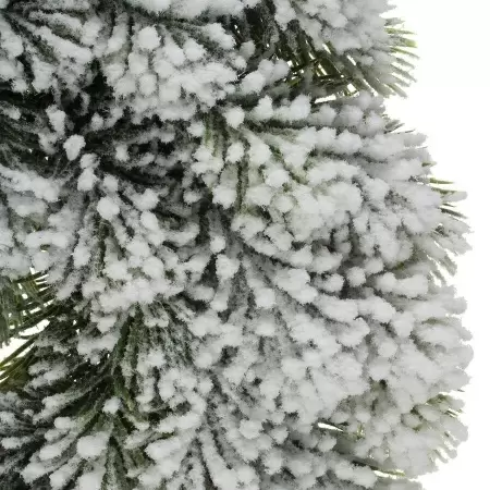 Венок еловый искусственный Заснеженный