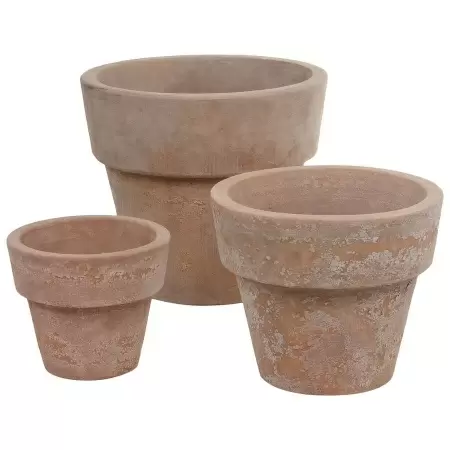 Большой горшок из глины Mterra Cone