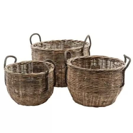 Кашпо плетеное из ротанга Monica