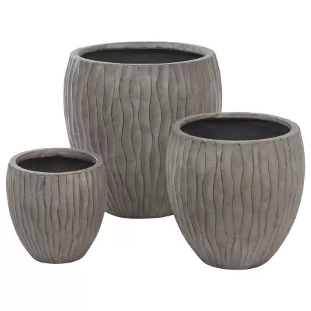 Большой уличный горшок Waves Round