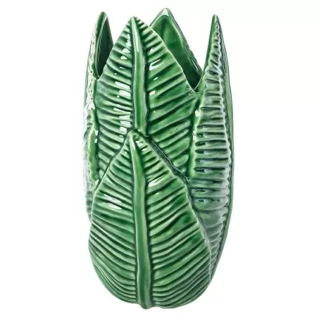 Ваза из керамики Green Leaf