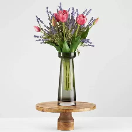 Стеклянная ваза Матрица