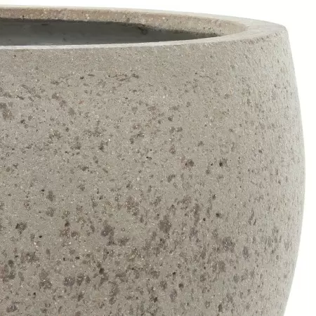 Большой цветочный горшок Plain stone Round
